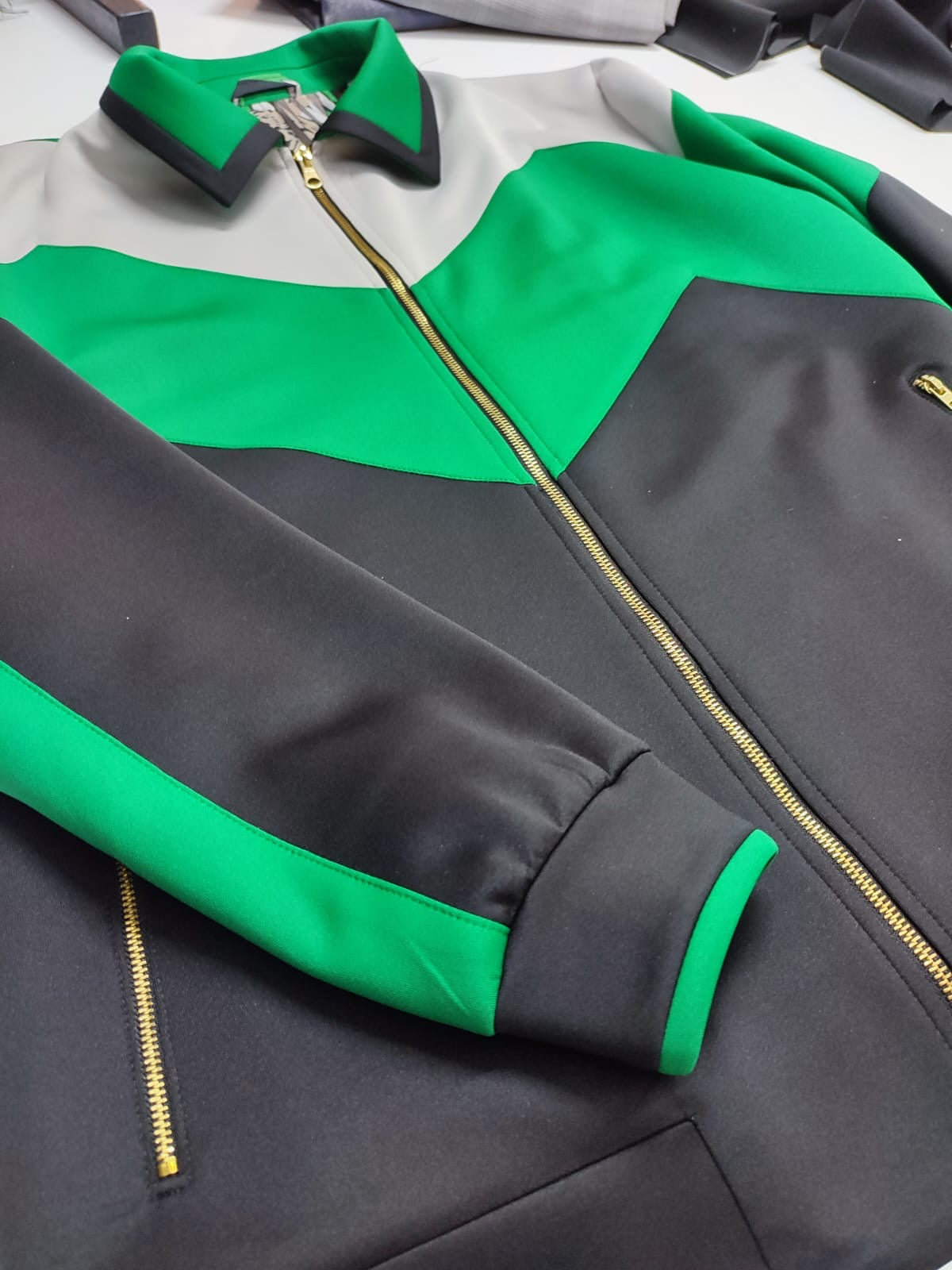 The Celtic — Black & Green Track Jacket