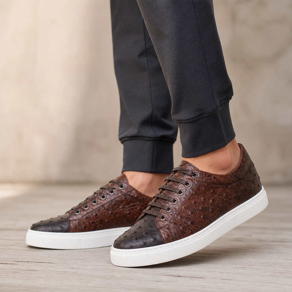 "Ostrich Court" Sneaker
