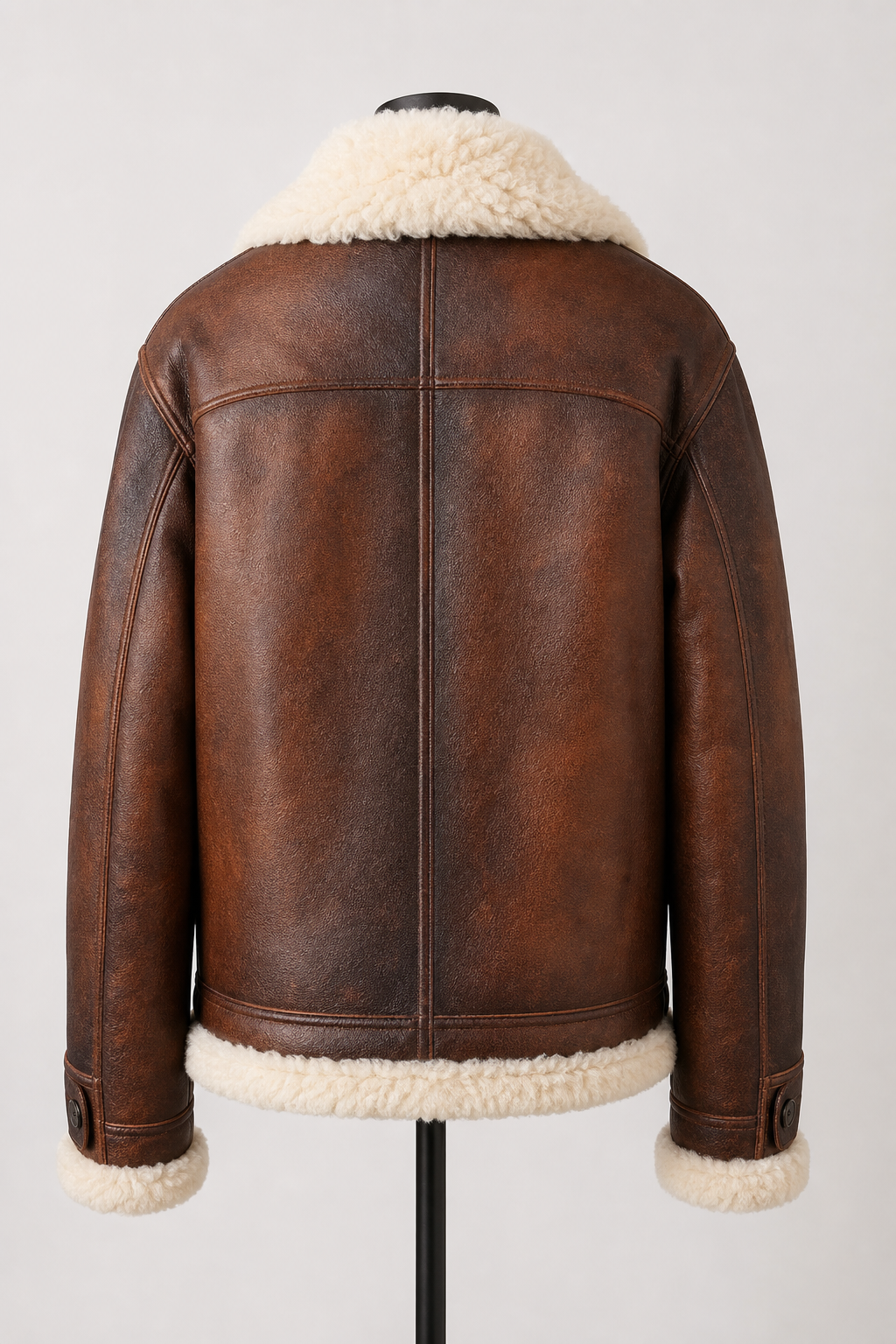 "Highland Shearling" Aviator Jacket
