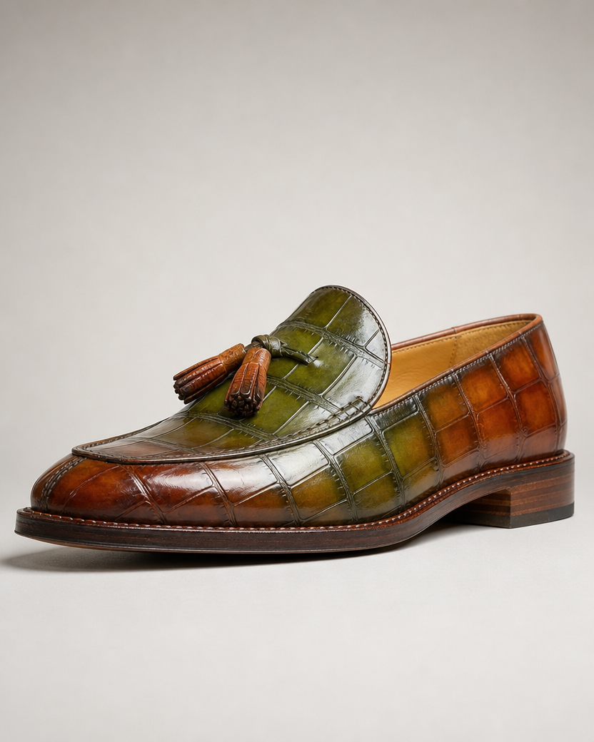 "Crocodile Tassel" Loafer
