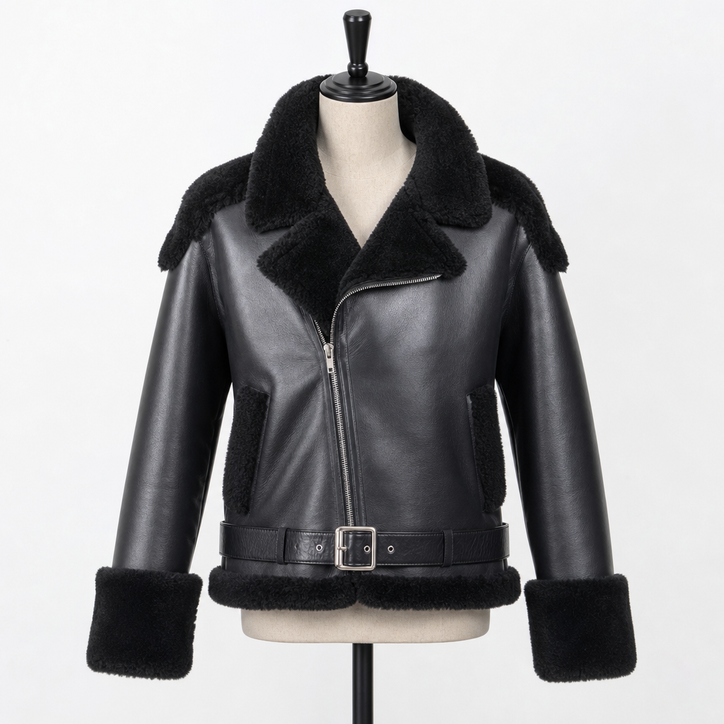 The Black Out Shearling
