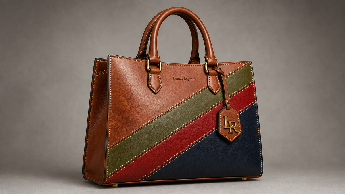 The Structured Tote: Heritage Diagonal