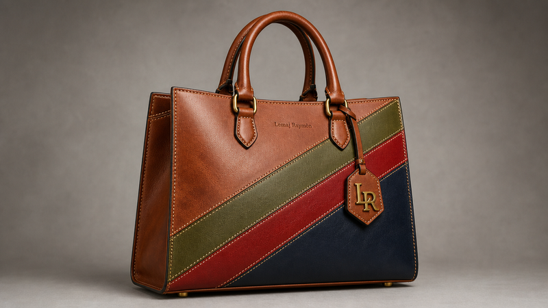 The Structured Tote: Heritage Diagonal