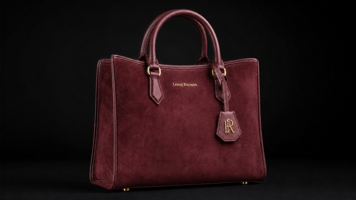 The Structured Tote: Suede