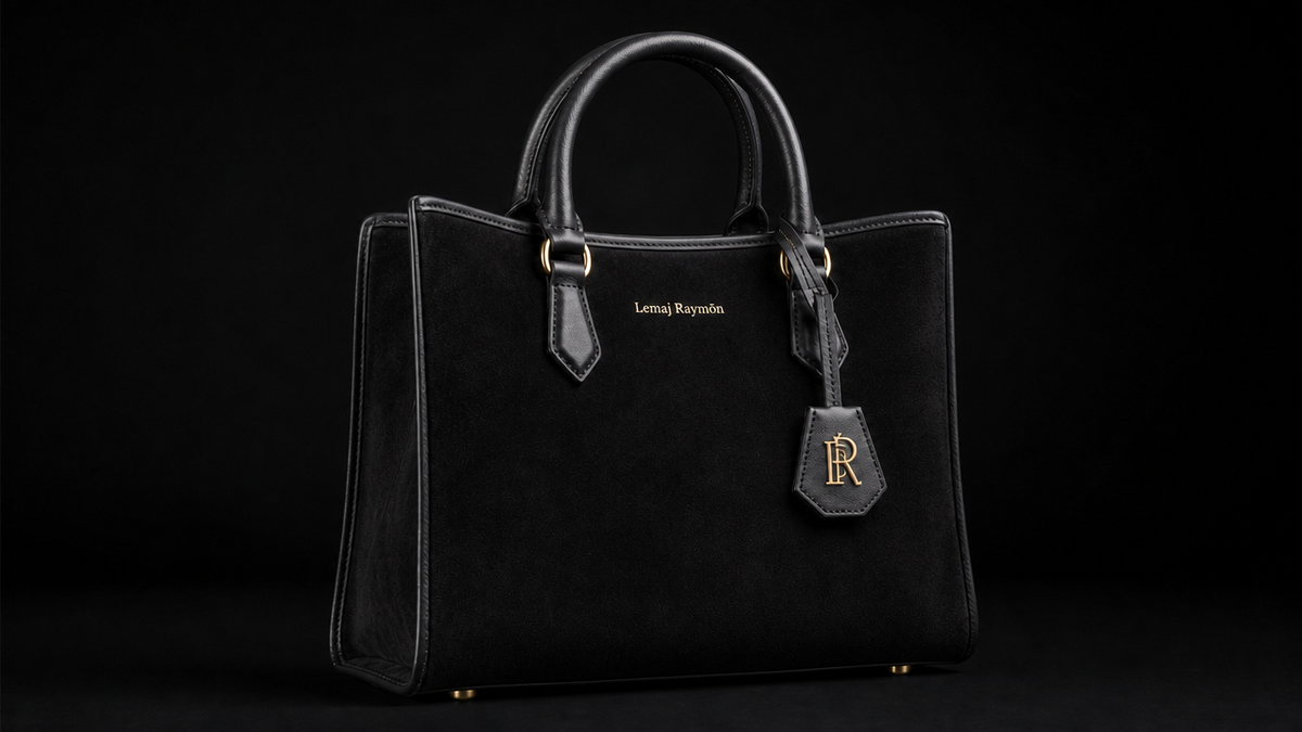 The Structured Tote: Suede