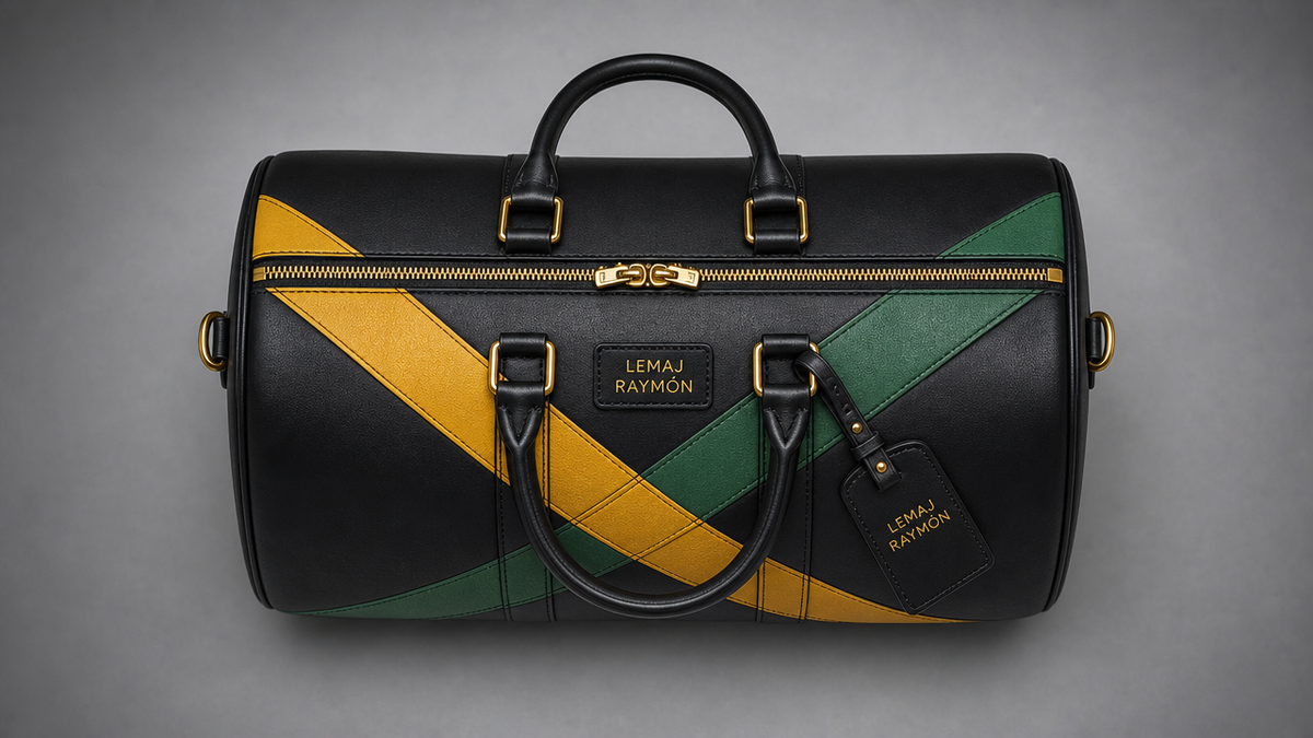 The Flagbearer Duffel — Red, Gold, Green & White