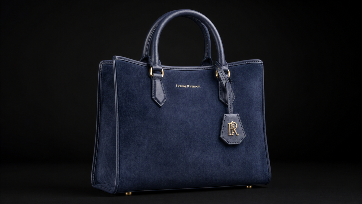 The Structured Tote: Suede