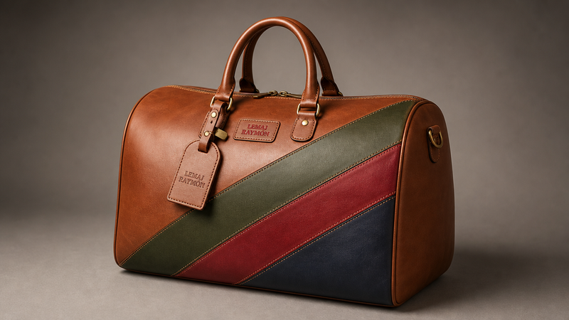 The Heritage Duffel — Cognac / Olive / Burgundy / Midnight