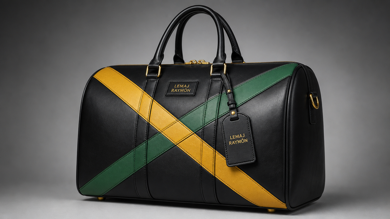 The Flagbearer Duffel — Red, Gold, Green & White