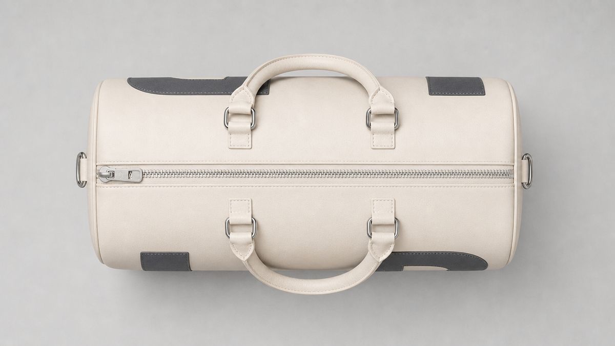 The Monogram Duffel — LR Block