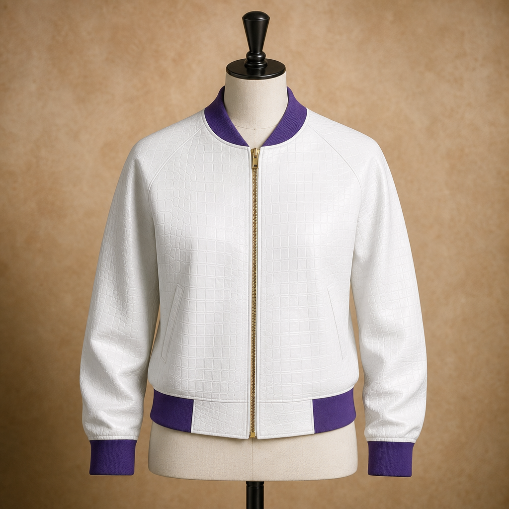 The Pearl Croc Bomber