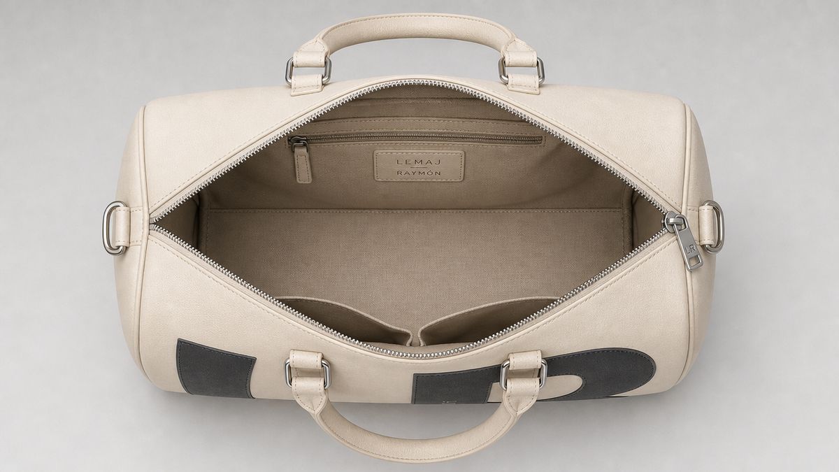 The Monogram Duffel — LR Block