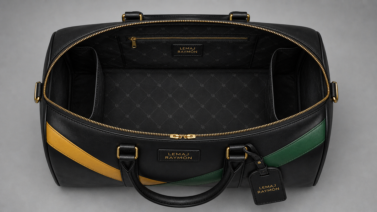 The Flagbearer Duffel — Red, Gold, Green & White