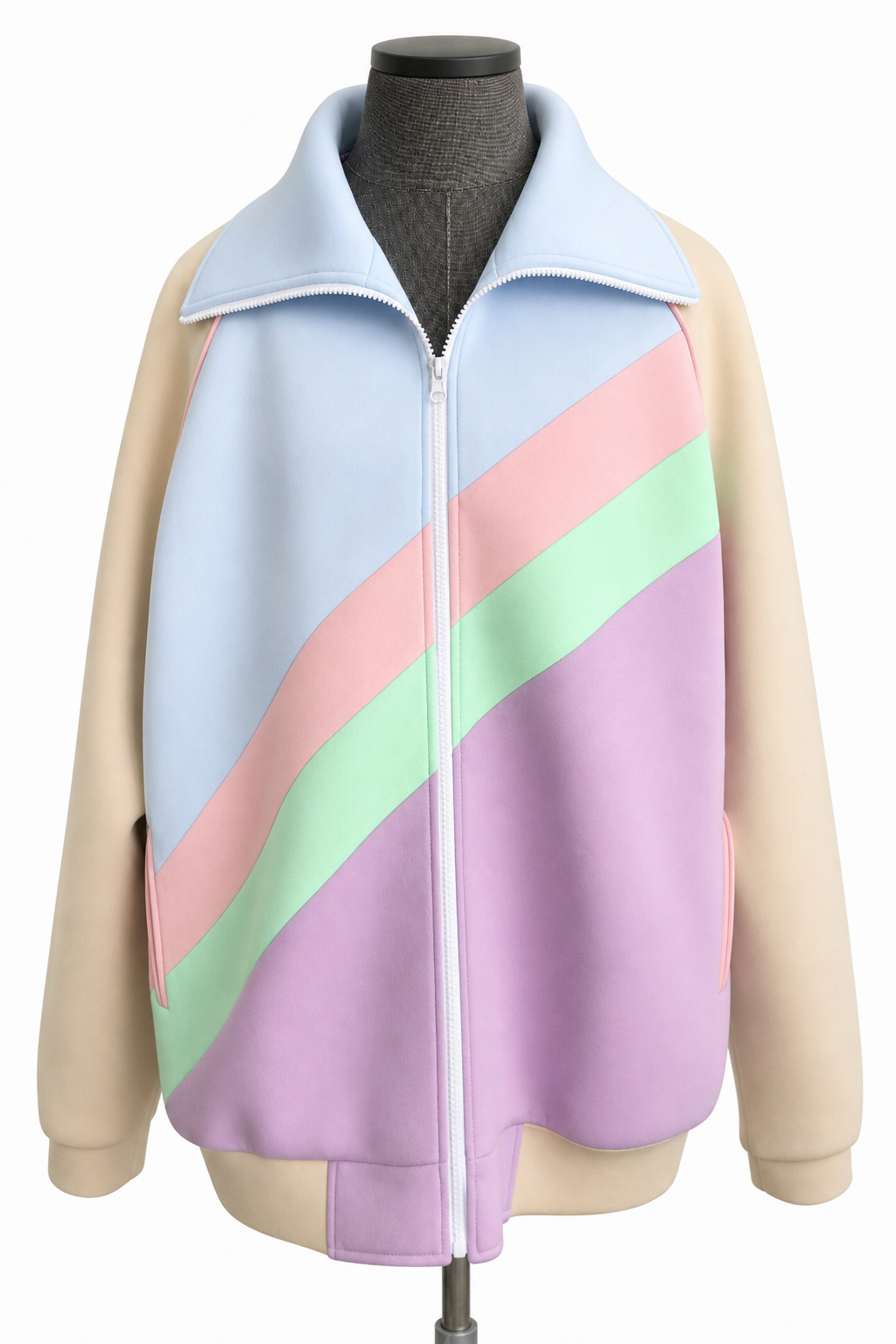 The Sundrop — Pastel Rainbow Track Jacket