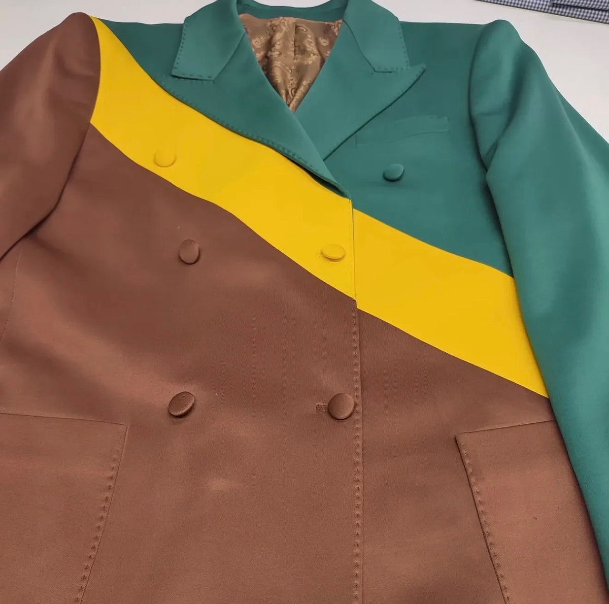 "Savanna Trio" Colorblock Suit