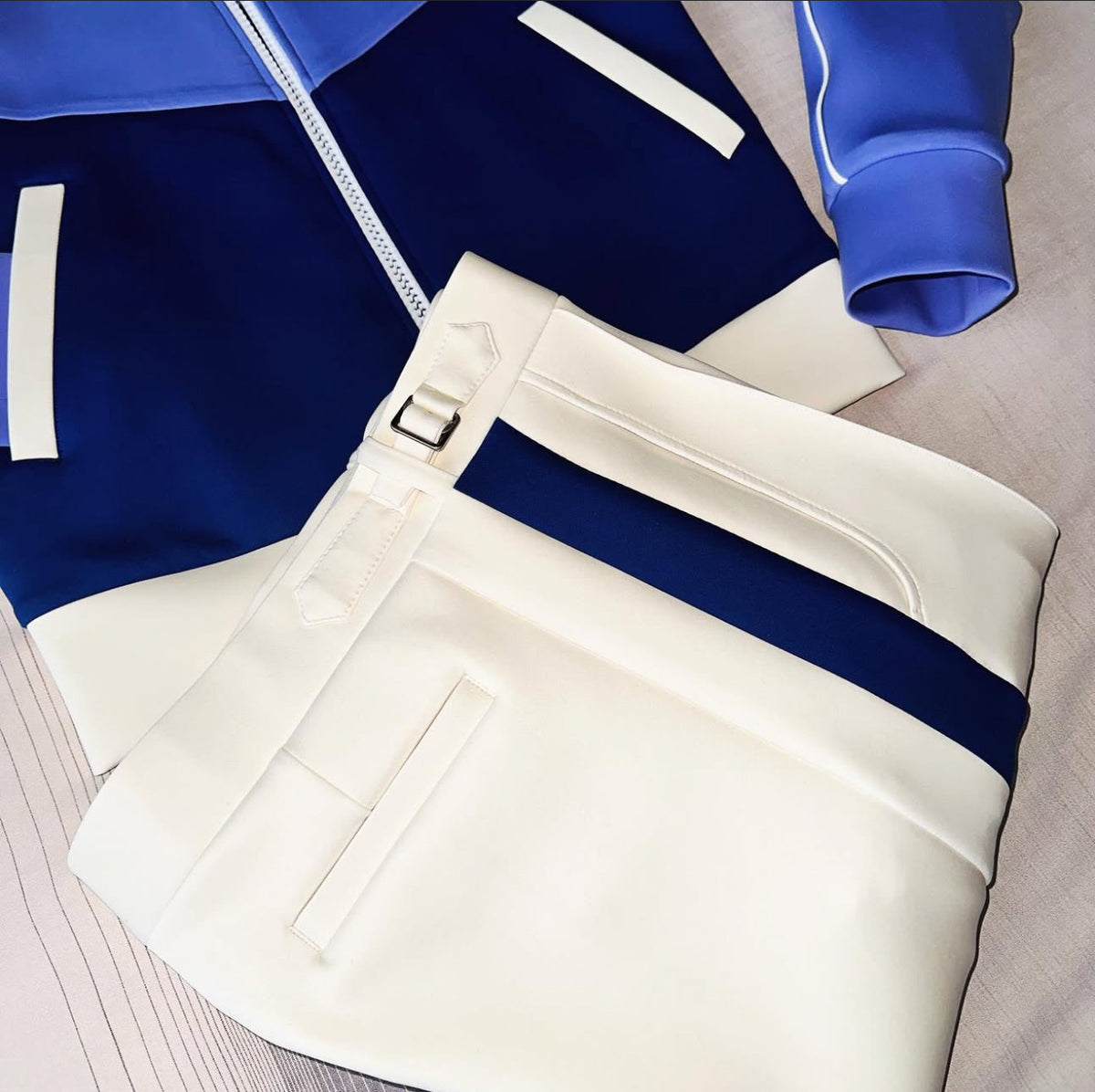 The Côte D'Azur — Blue Two-Tone Track Set