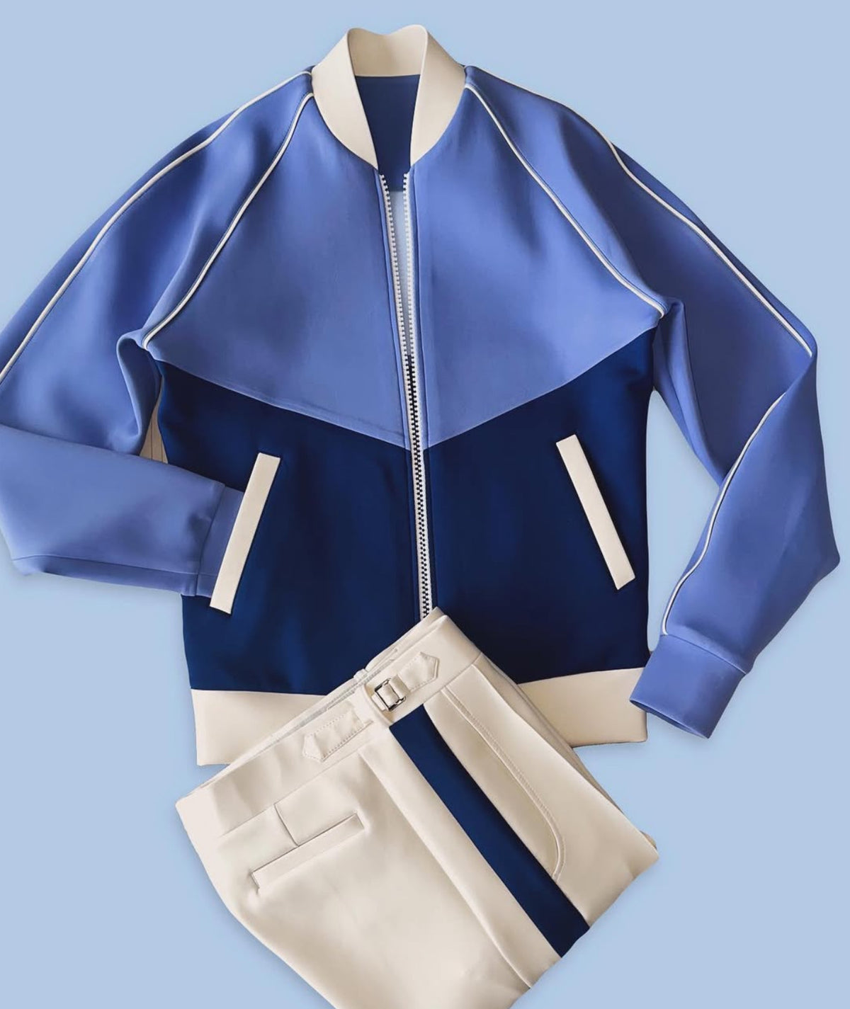 The Côte D'Azur — Blue Two-Tone Track Set