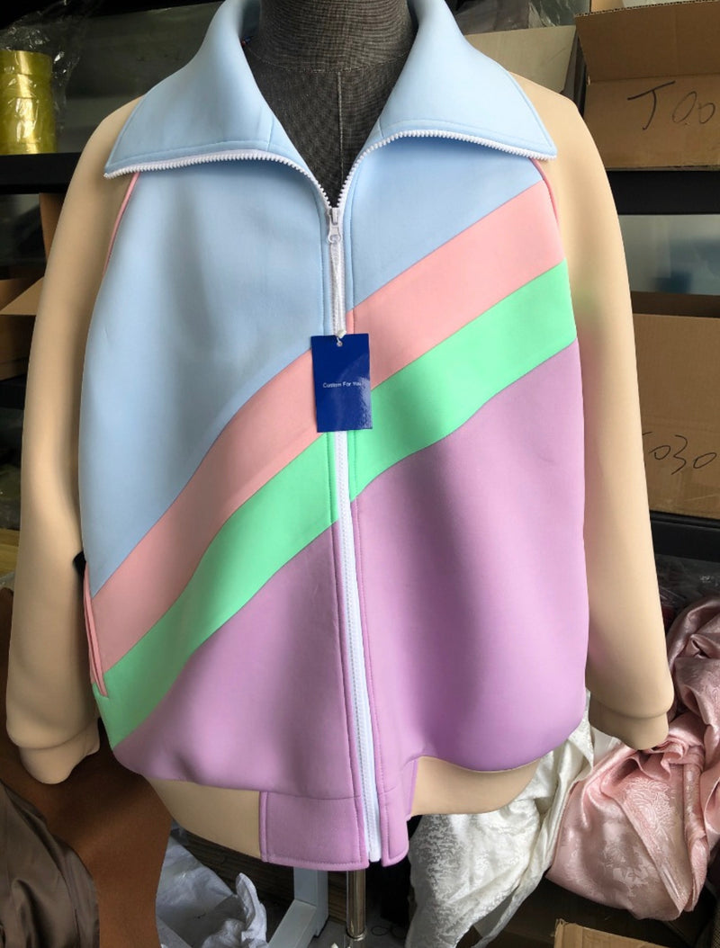 The Sundrop — Pastel Rainbow Track Jacket