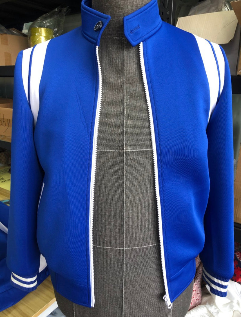 The Royal — Cobalt Track Jacket