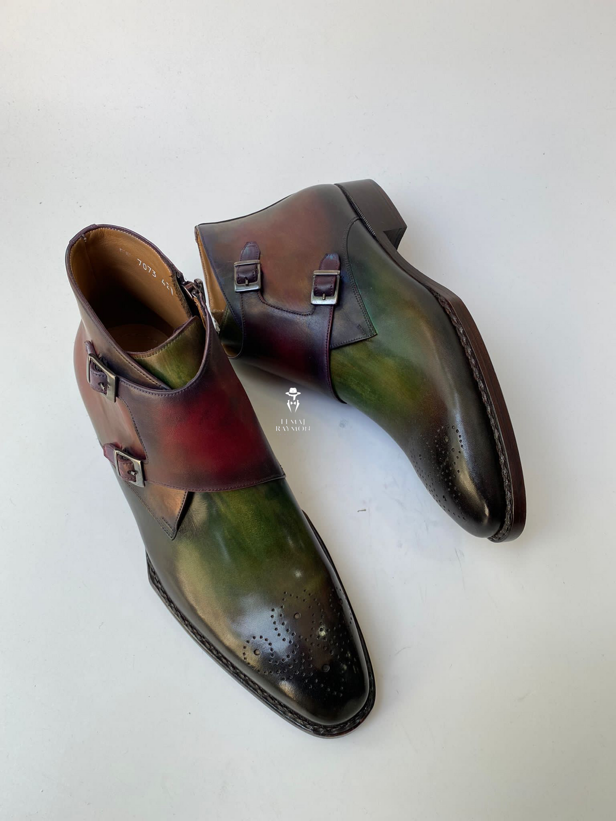 "Patina Double Monk" Boot