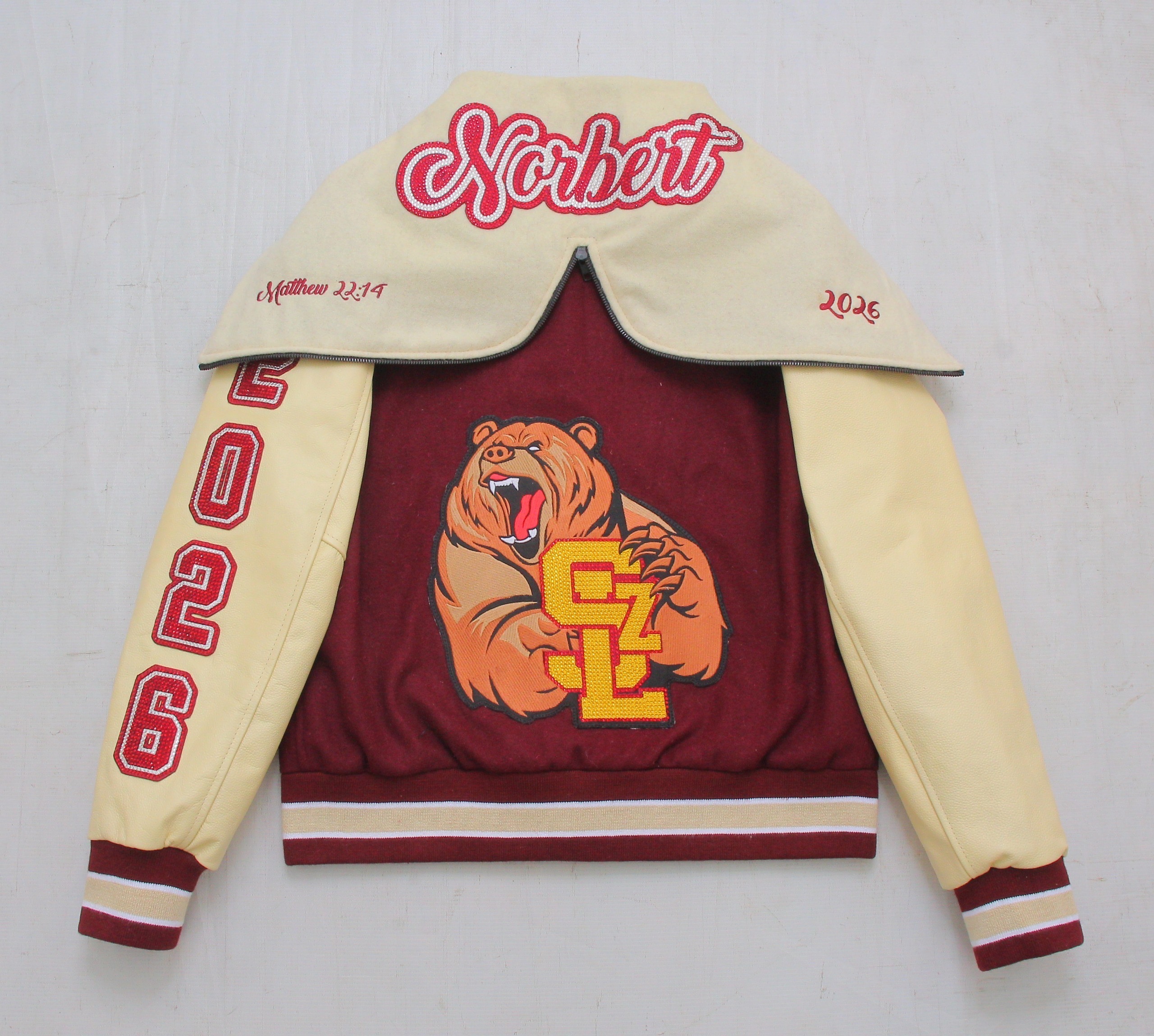 Lady's Letterman Jacket - Image 3